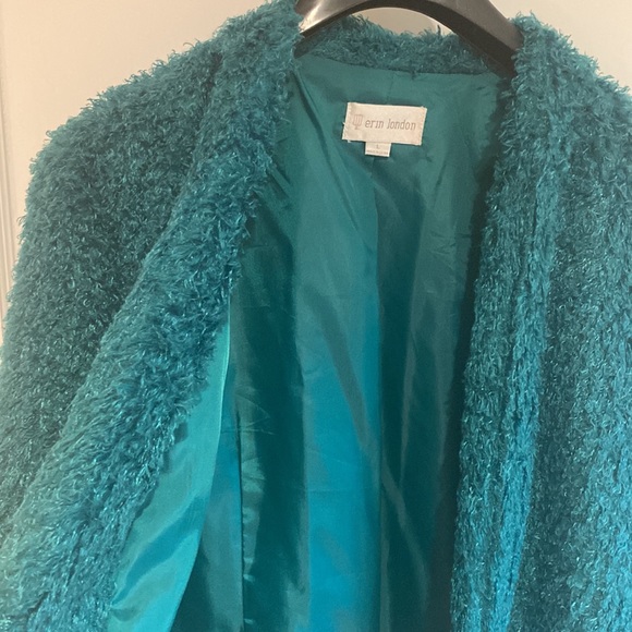 Teddy jacket waist length w/ pockets - Picture 3 of 6